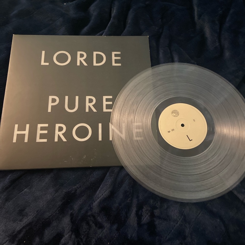 Lorde Pure Heroine Clear Vinyl